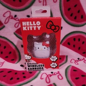 Hello Kitty bluetooth earbuds